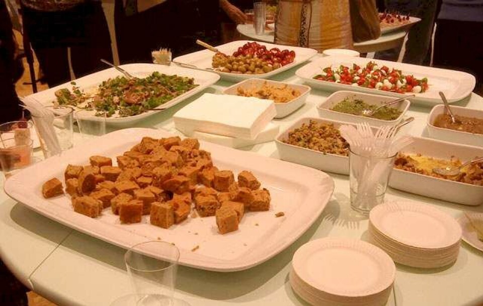 ALT for damerne til reception hos Superlove