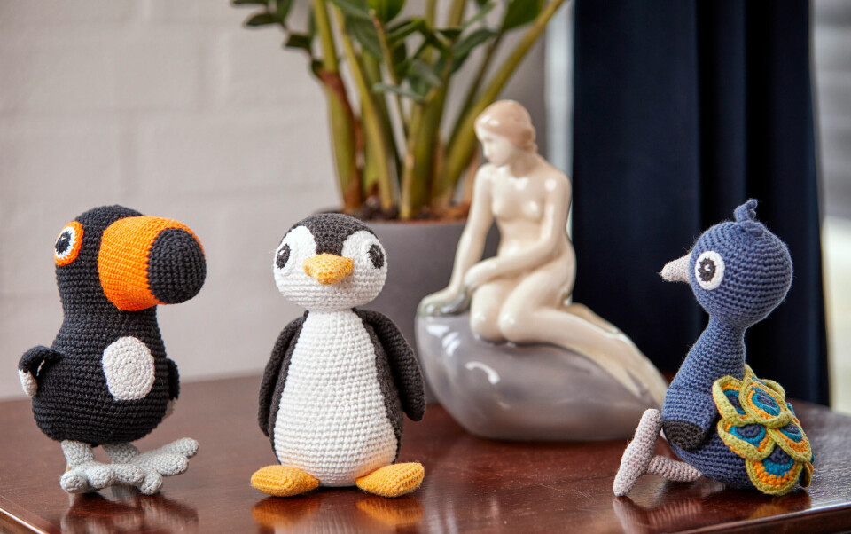 Der kommer også idéer fra Mikkels følgere på bloggen – bl.a. til fugle. Især påfuglen var udfordrende.