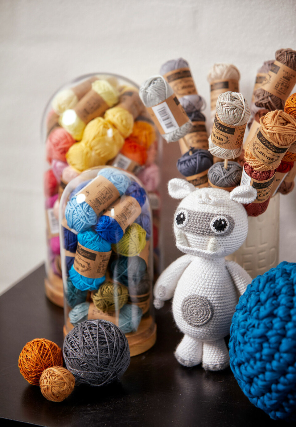 Lidt detaljer fra Mikkel og Steffens kreative rum.