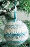 Flot hæklet julekugle