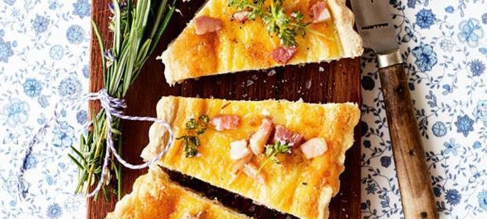 Bacontærte (quiche lorraine)