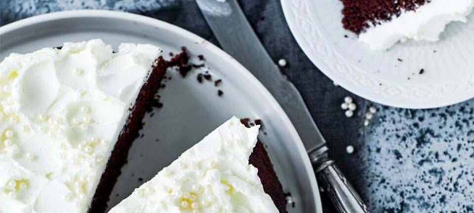 Chokoladekage med mascarponetopping