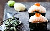 Sushi: Gunkan-maki med jomfruhummer