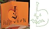 Fin invitation til Halloween