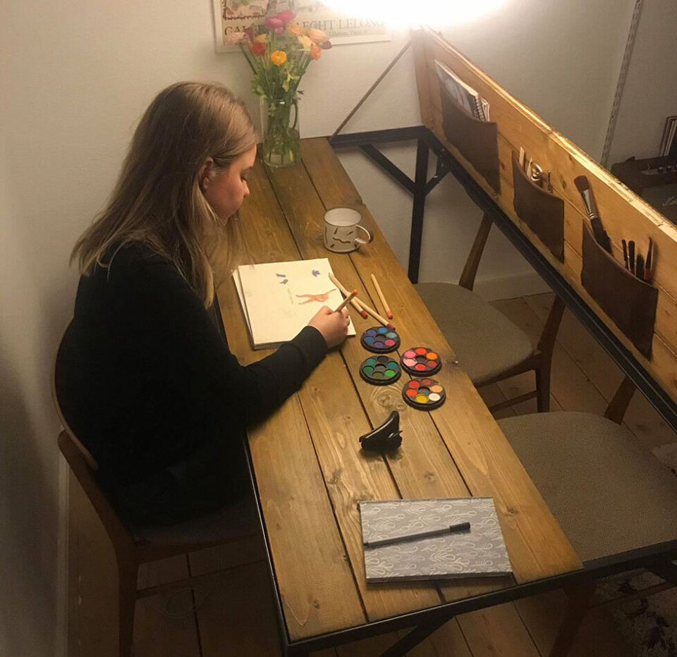 Charlotte og Fredrik bor lige så hyggeligt privat som i den grønne lejlighed: ”Hygge er vores mest ærede koncept”