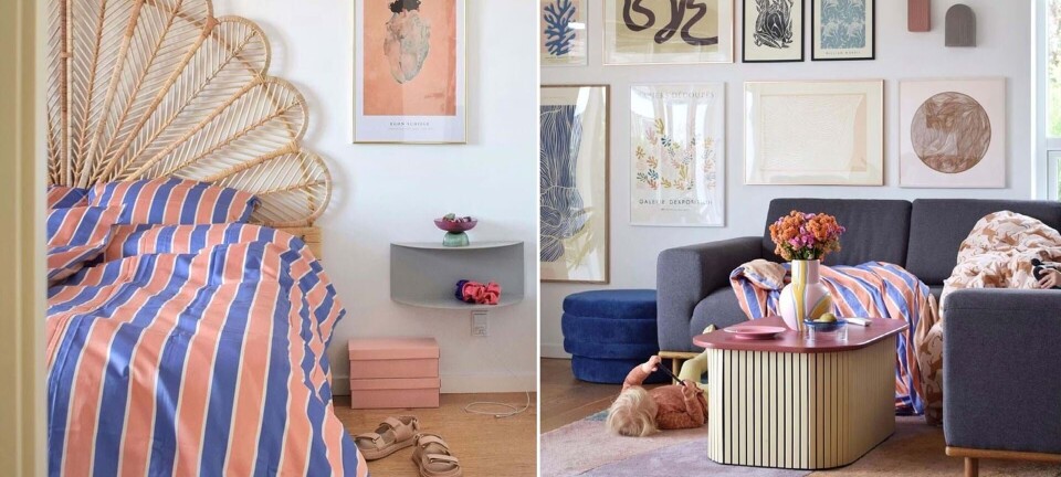 ”Selvom vi har boet her siden 2014, er indretningen først ved at falde rigtig på plads nu”