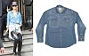 Rihanna spottet i denim-klassiker