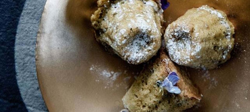 Små muffins med grøn te