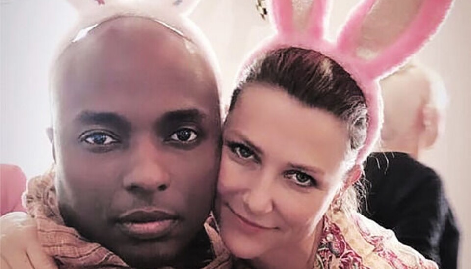 Durek Verrett er flyttet til London fra USA, mens Märtha Louise stadigvæk bor i Norge. Påsken holdt de dog sammen i Beverly Hills, hvorfra shamanen lagde dette foto på Instagram (Foto: Instagram).