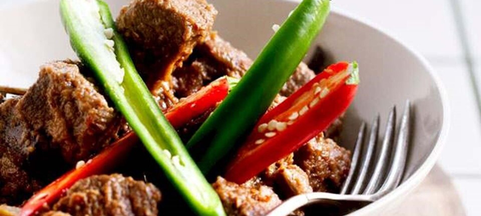 Indonesisk ret: Spicy beef