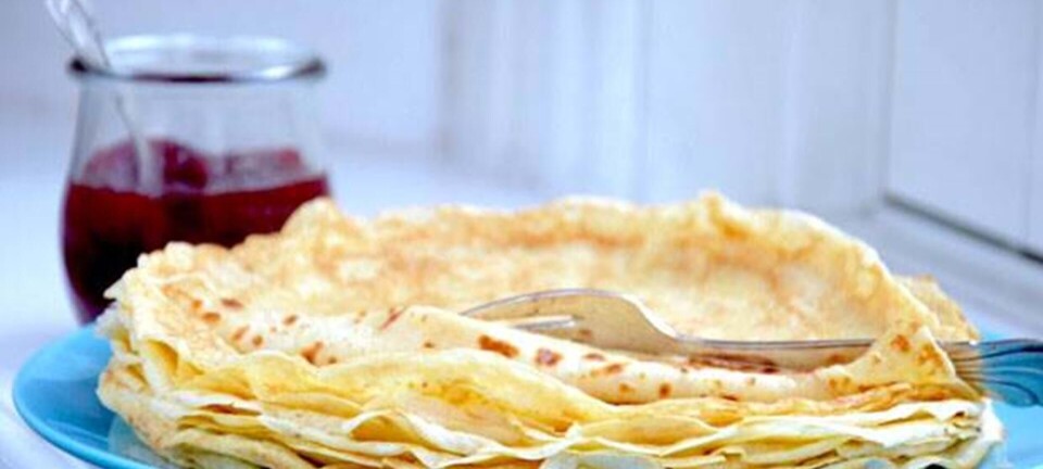 Pandekager med citron og kardemomme