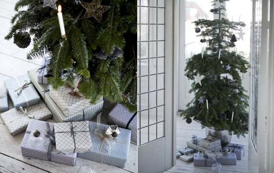 Julebolig: Enkel og rå pynt