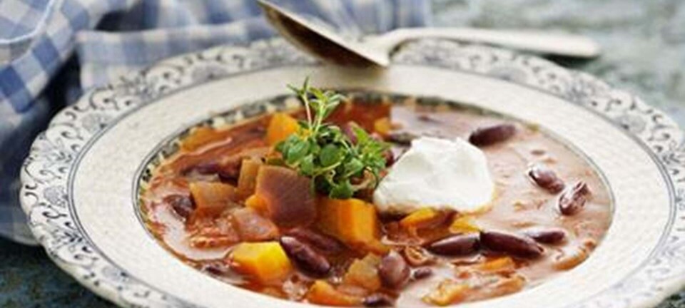 Italiensk bønnesuppe på 20 minutter