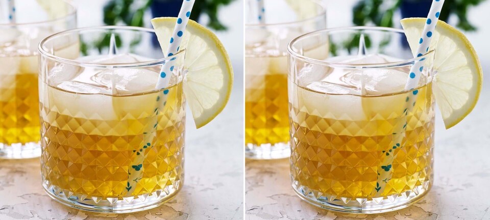 Sådan laver du en cocktail med iste: Skøn te- & citroncocktail