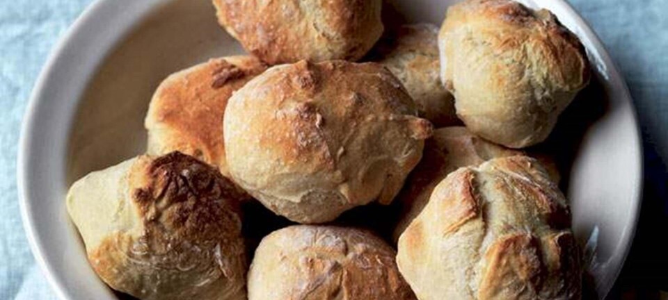 Brusebadsboller - verdens nemmeste koldhævede boller