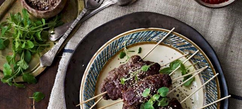 Lammekebab med za’atar