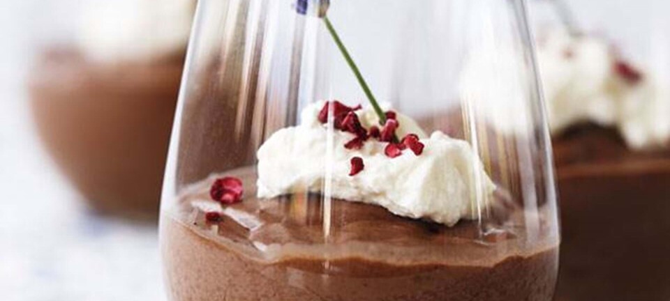 Fransk kaffe-chokolademousse