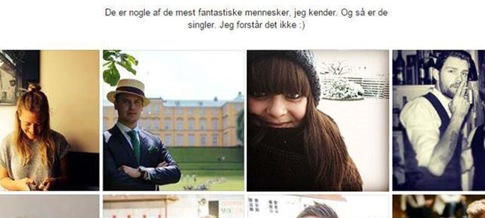 Husker du Christinas dating-idé på Facebook? Det bar frugt!