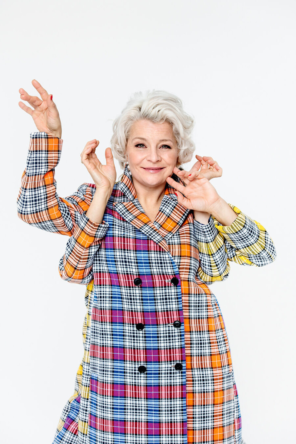 Signe Lindquist Iben Hjejle og Signe Lindkvist om podcast Sitter og livet