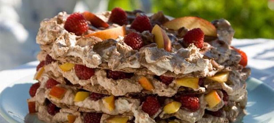 Chokomarengs med moccacreme