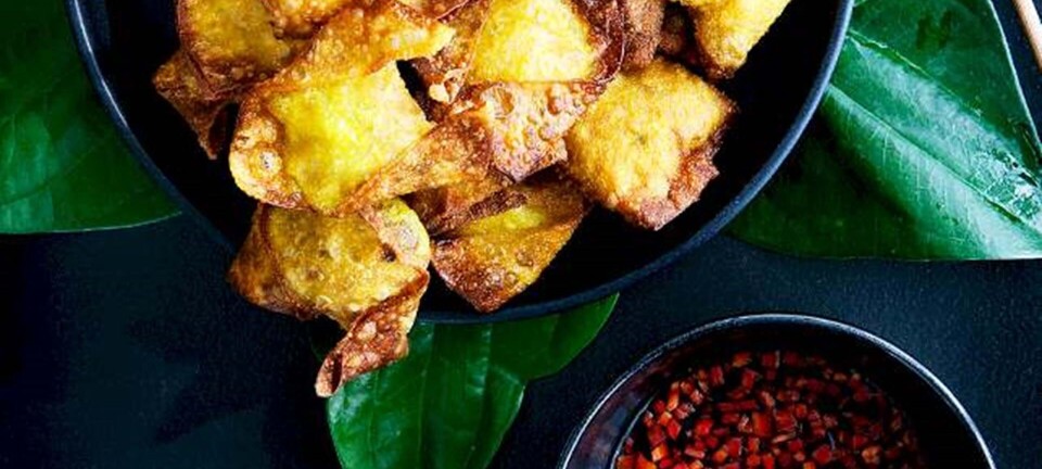 Wontons med nuoc cham