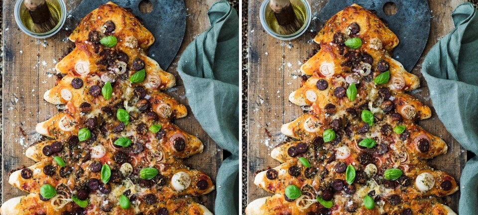 Nem aftensmad: Skøn julepizza
