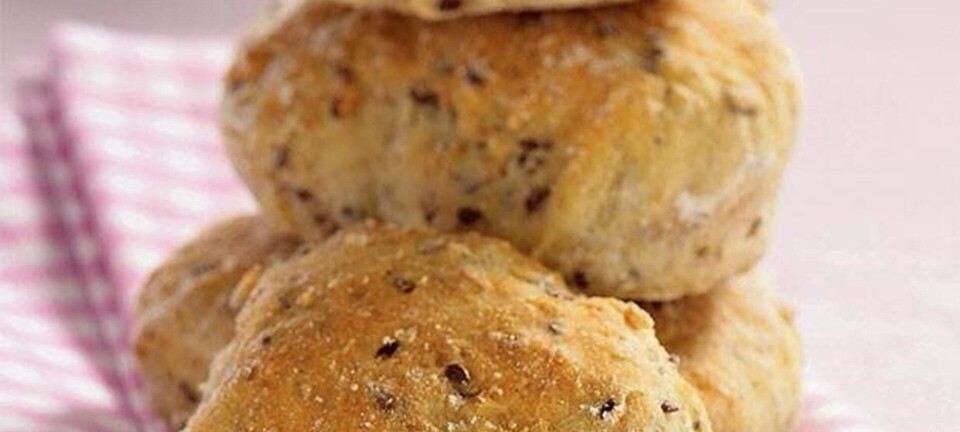 Frokostboller med hørfrø