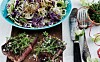 Bøf & sprød vintersalat