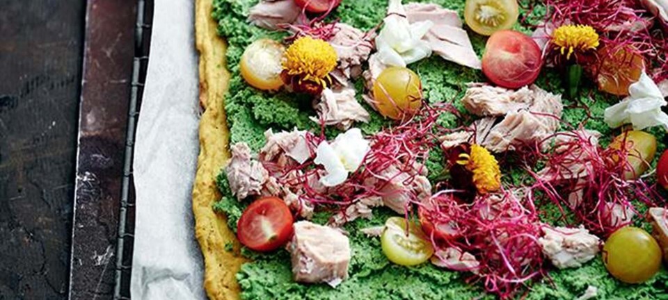 Grøn pizza