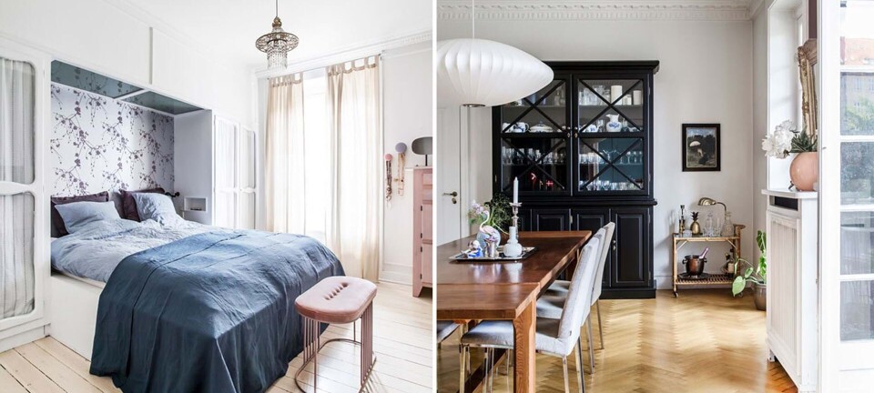 Sådan bor indehaveren af vintagebutikken Brix Brocante