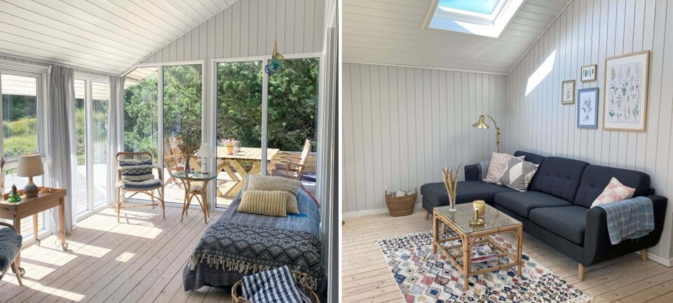 Søs var egentlig på udkig efter noget andet, men så faldt hun over det lille kysthus ved Vesterhavet