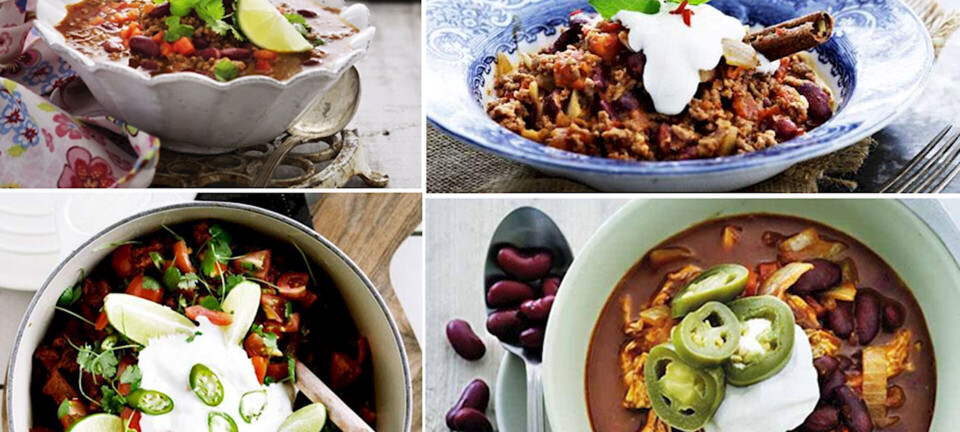 Chili con carne: 9 fantastiske opskrifter