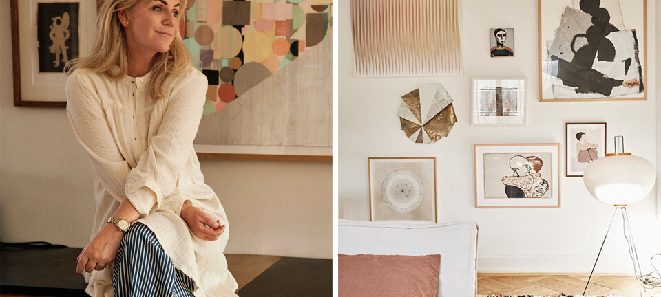 Kamilla Byriel har indrettet sit hjem på samme måde, som hun designer tøj: ”Det er lavet til at leve i”