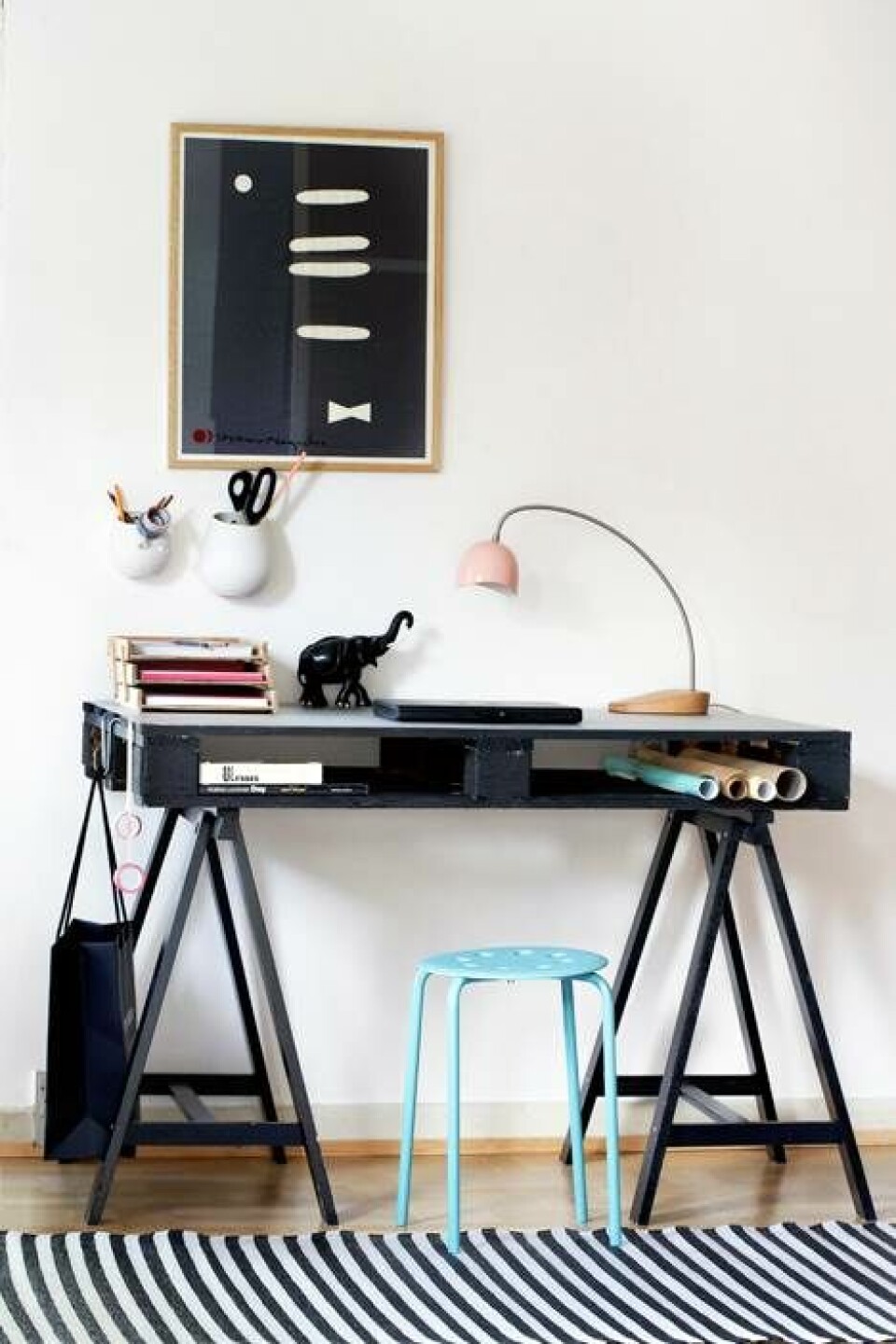 Cool hjemmelavet skrivebord