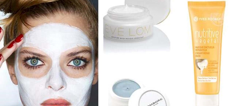Giv din hud et fugtboost med disse 3 masker