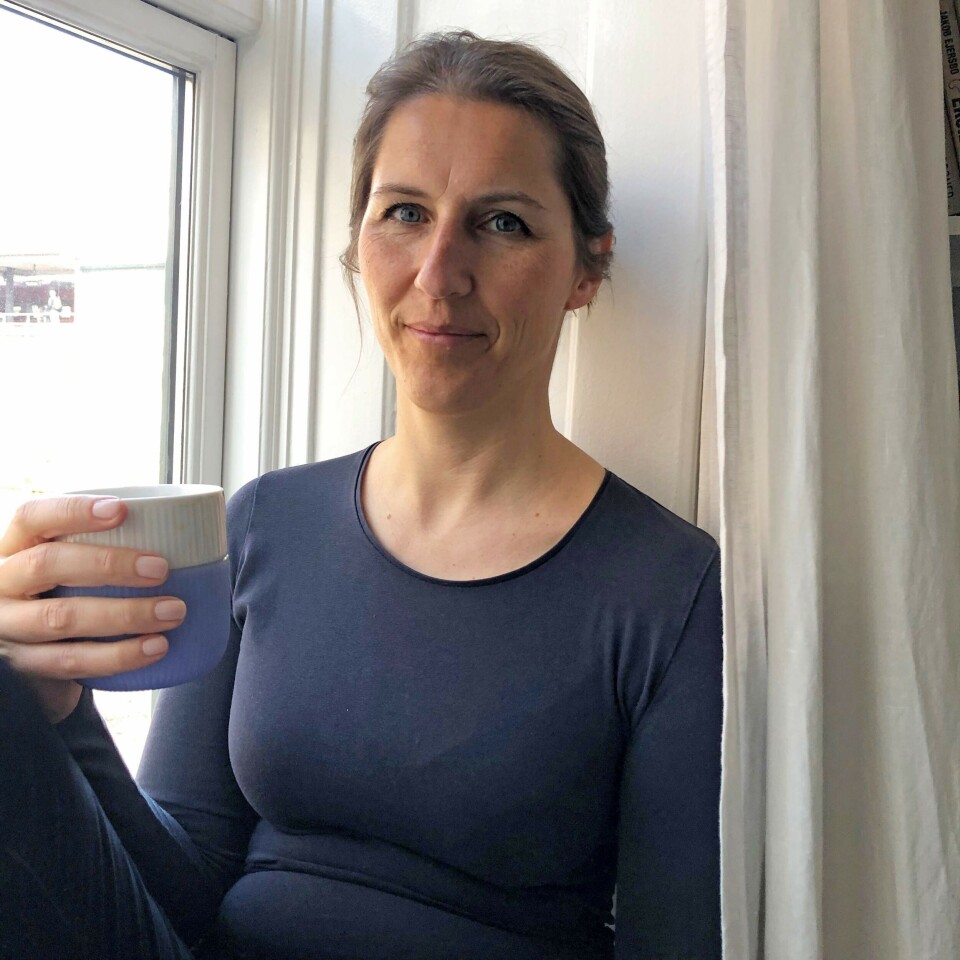 Marie lærer efterhånden at slappe af.
