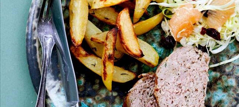 Farsbrød med timian og bacon