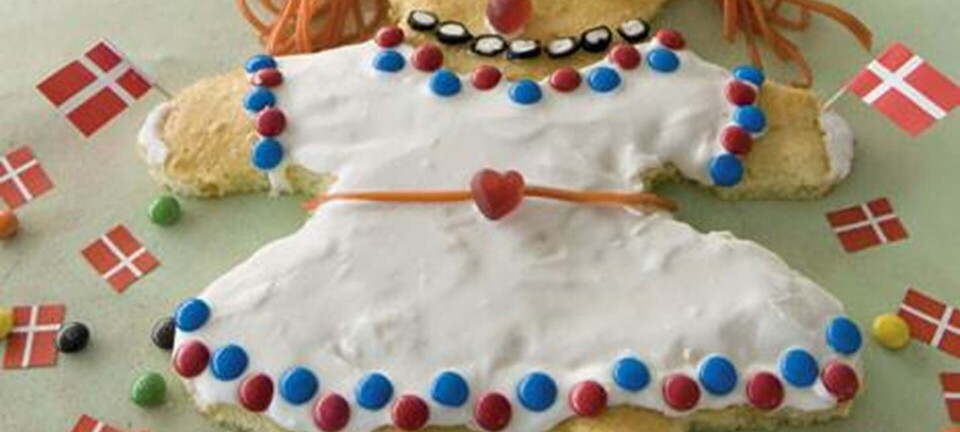 Hip hip hurra: Bag en festlig kagekone