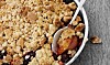 Nem dessert: Æble-brombær–crumble