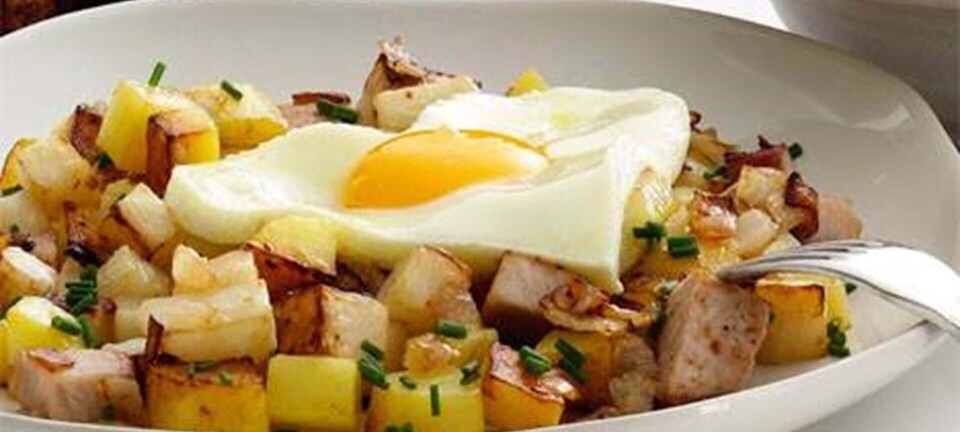 Biksemad med flæskesteg og selleri