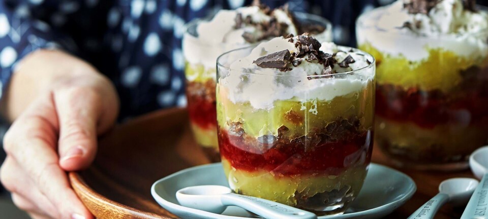 Skøn mormor-dessert: Lav selv 'Bondepige med slør'
