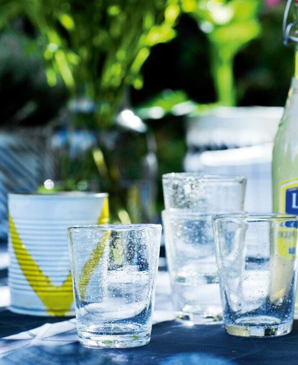 Urban living på terrassen
