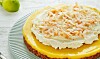 Limetærte med kokoscreme