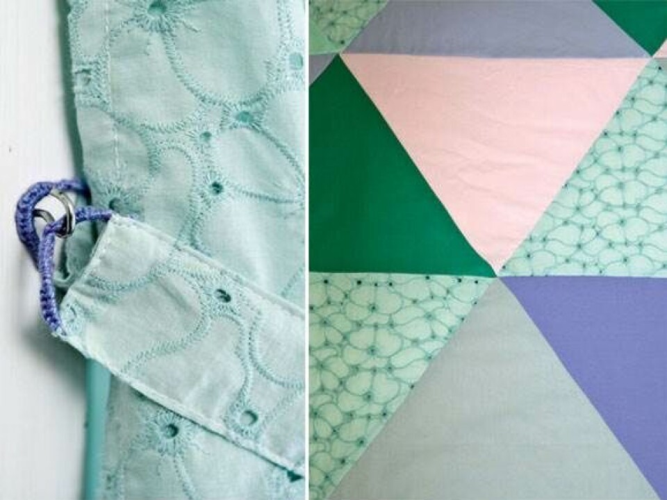 Sy selv: Flot patchwork sengetæppe