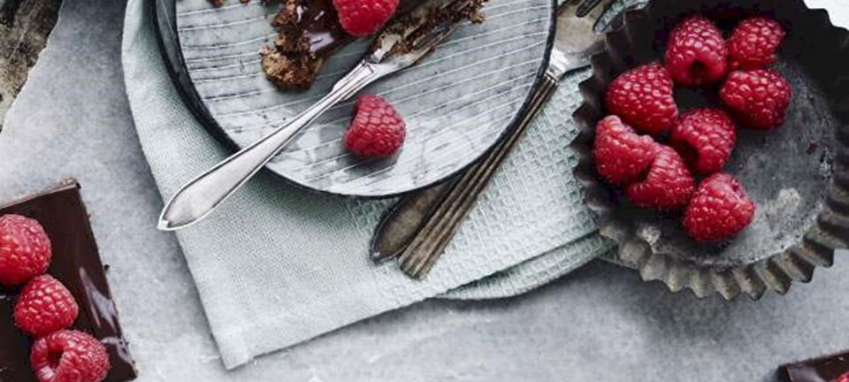 Sød kartoffelbrownie