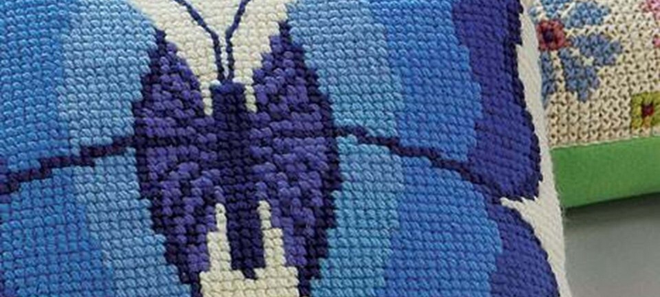 Flot sommerfuglepude