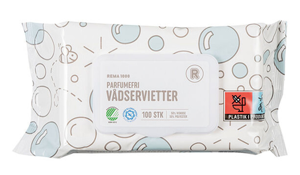 Vådservietter Rema1000