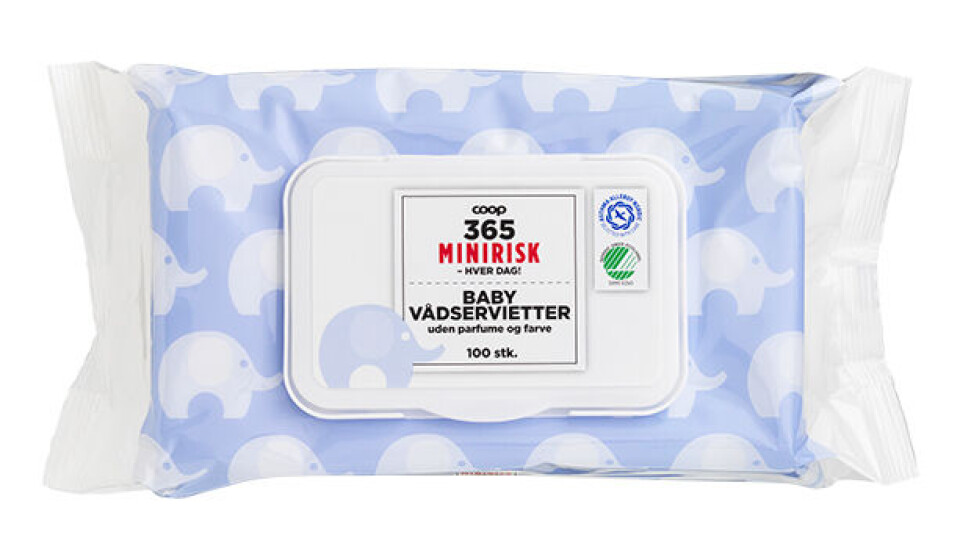 Minirisk vådservietter