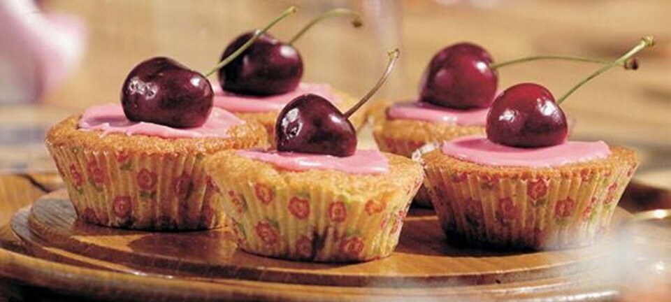 Kirsebærmuffins