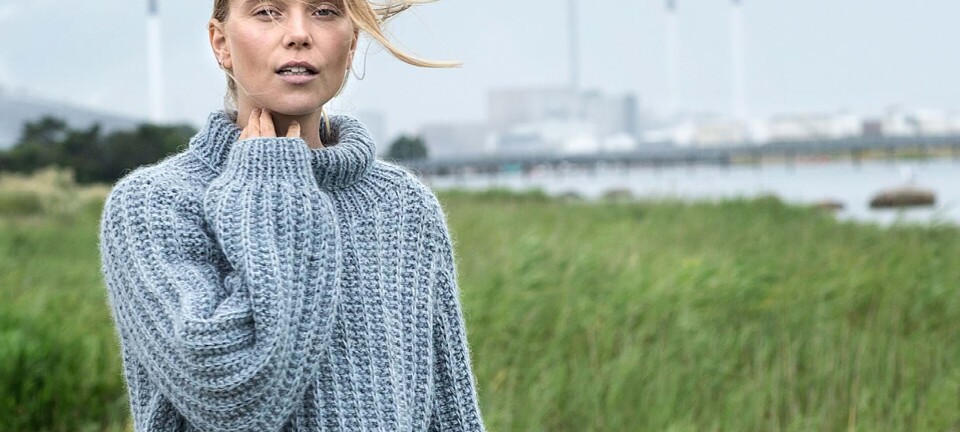 Strik selv: Raglansweater i falsk patent